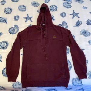 Large Burgundy hoodie